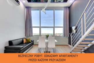 Апарт-отели Apartamenty Panorama Gdańsk Гданьск Двухуровневый люкс-1